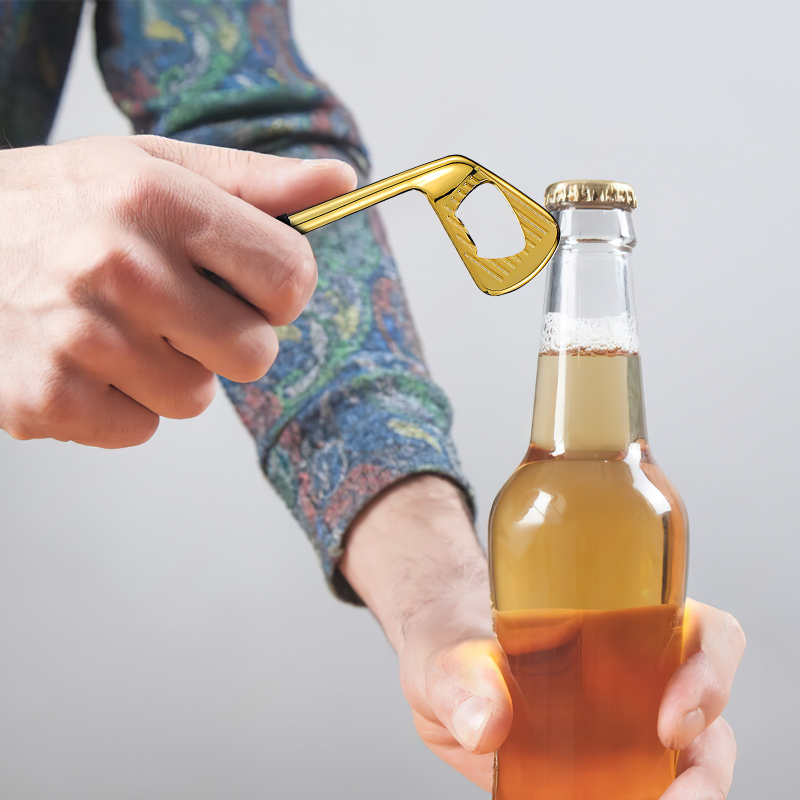 Kitchen Gadgets For Dad - Golf Club Shaped Bottle Opener Metal