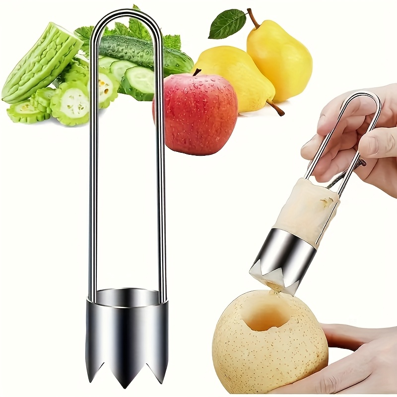 Kitchen Gadgets & Toys - Stainless Steel Fruit Vegetable Core Remover