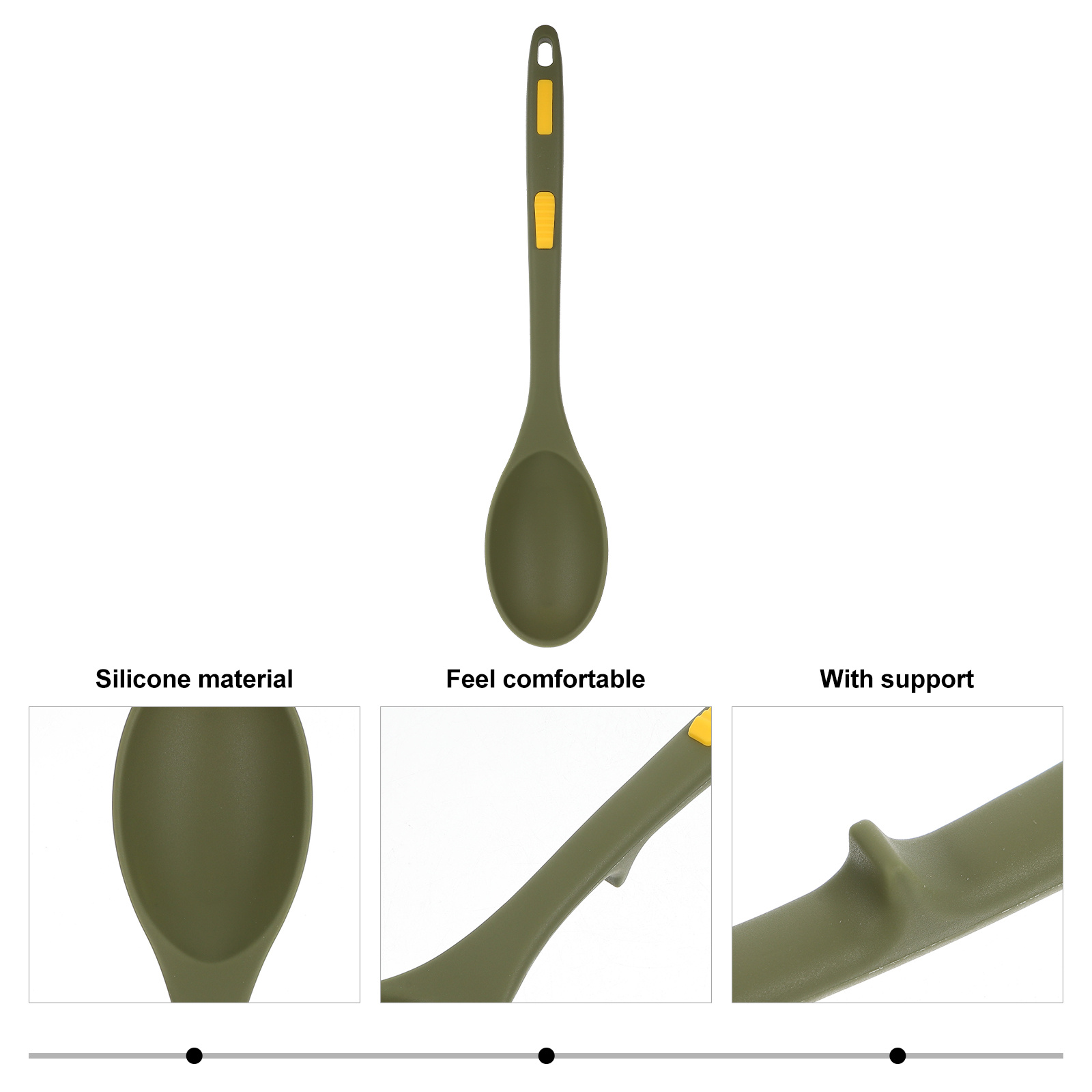 Silicone Spoon Heat Resistant  - огляд і ціна Kitchen Gadgets China