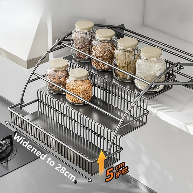Cabinet Pull Down Basket, 3 Ti - огляд і ціна Kitchen Gadgets Hacks