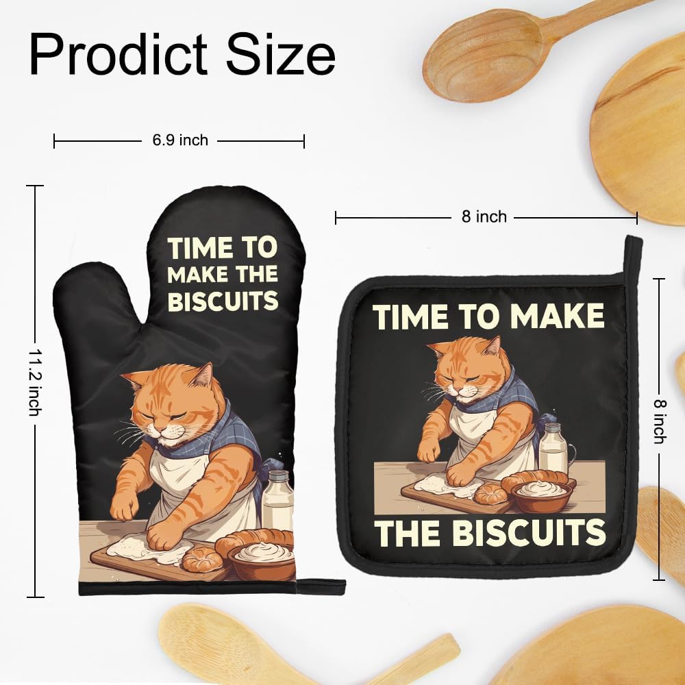 The Biscuits Funny Cat Oven Mi - огляд і ціна Kitchen Gadgets For Dad