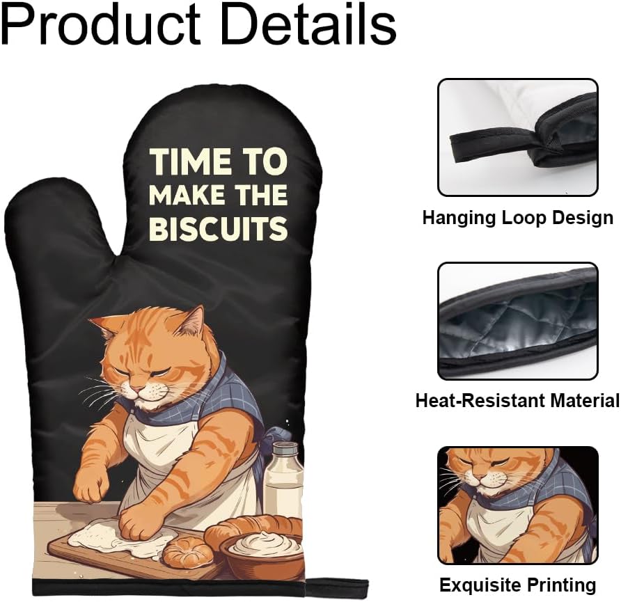 The Biscuits Funny Cat Oven Mi - огляд і ціна Kitchen Gadgets For Dad