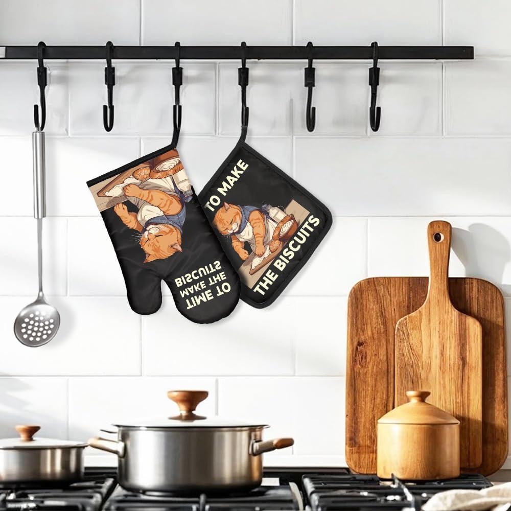The Biscuits Funny Cat Oven Mi - огляд і ціна Kitchen Gadgets For Dad