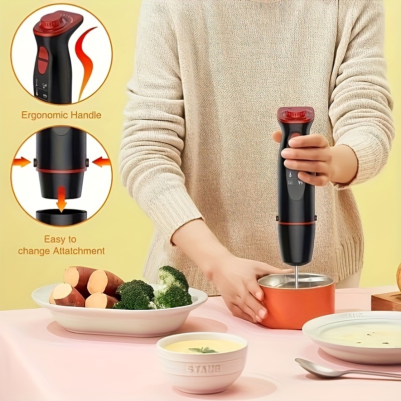 Immersion Hand Blender, 5-In-1 - огляд і ціна Immersion Blender Stick