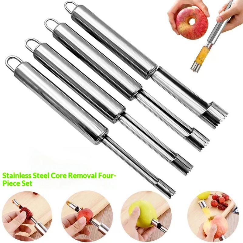 4pcs Fruit Core Remover Cutter - огляд і ціна Kitchen Gadgets & Toys