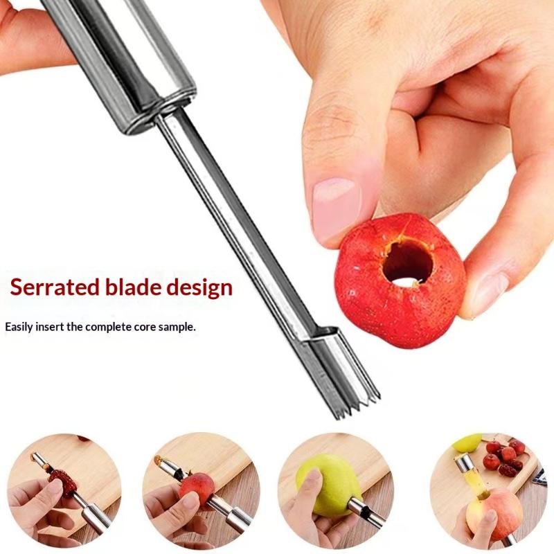 4pcs Fruit Core Remover Cutter - огляд і ціна Kitchen Gadgets & Toys