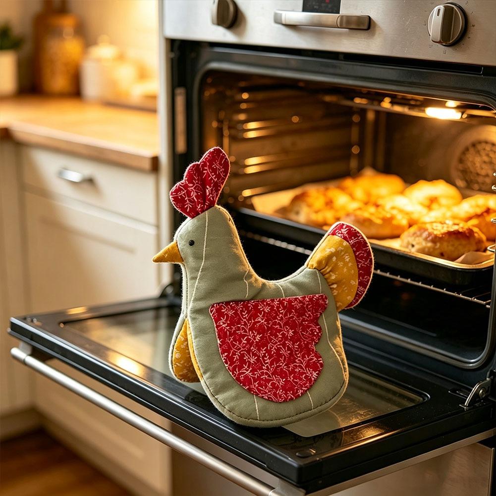 Handmade Hen Shaped Oven Mitt  - огляд і ціна Kitchen Gadgets China