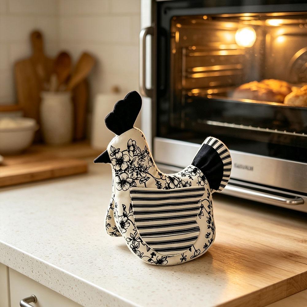 Handmade Hen Shaped Oven Mitt  - огляд і ціна Kitchen Gadgets China