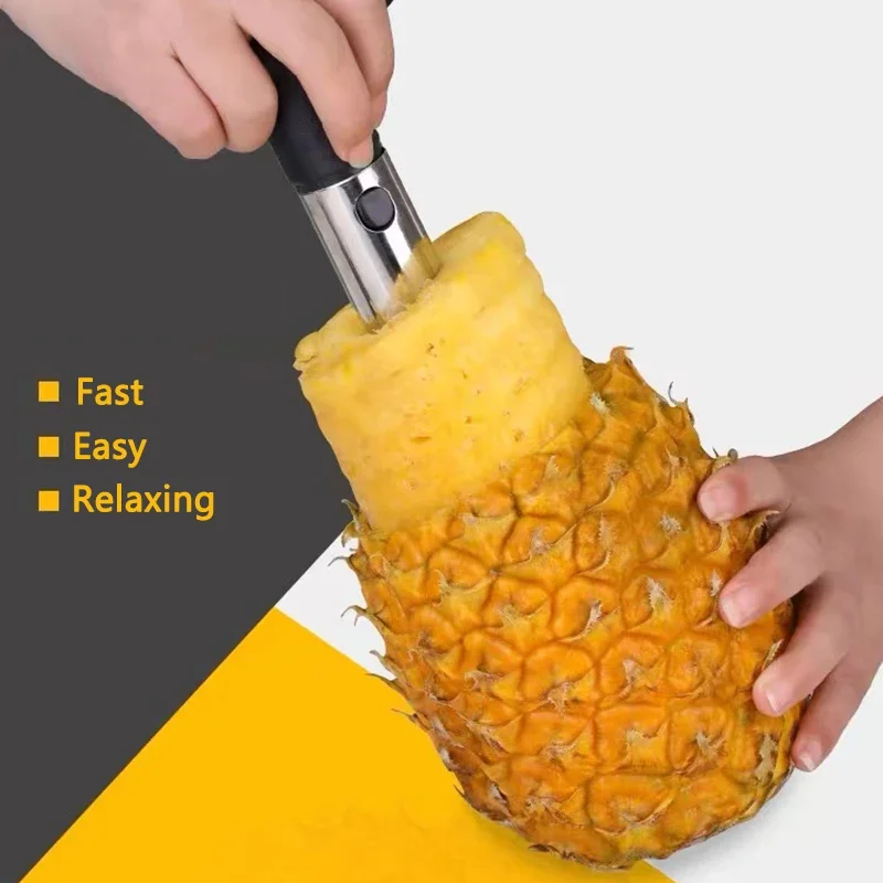 Pineapple Slicer Peeler Cutter - огляд і ціна Kitchen Gadgets Hacks