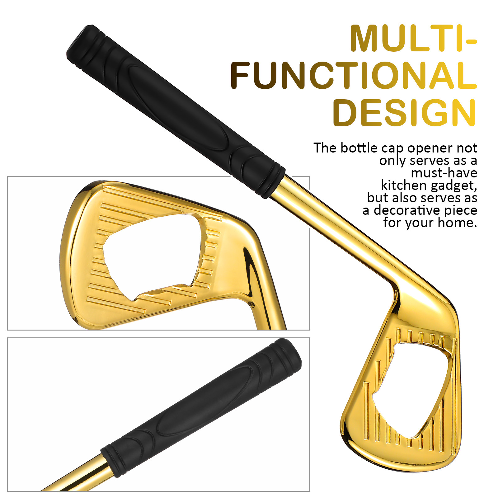 Golf Club Shaped Bottle Opener - огляд і ціна Kitchen Gadgets For Dad