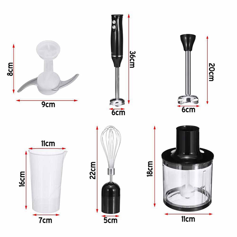 4 in 1 High Power Immersion Ha - огляд і ціна Immersion Blender Stick