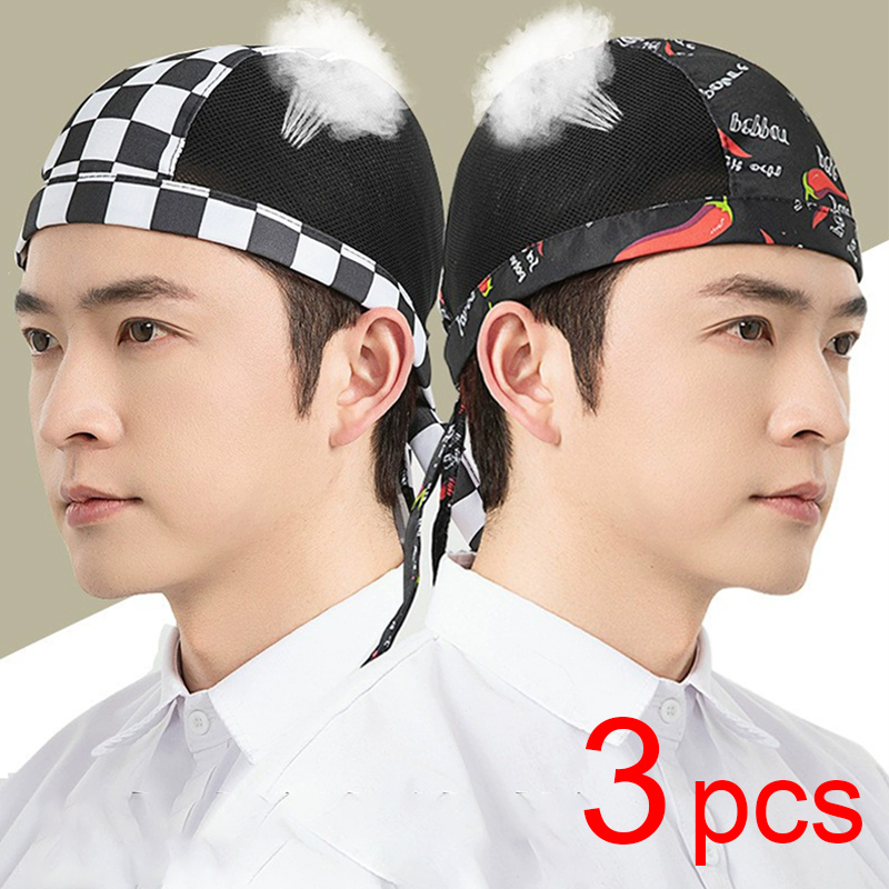 Breathable Mesh Cook Hat 3pcs  - огляд і ціна Kitchen Gadgets China