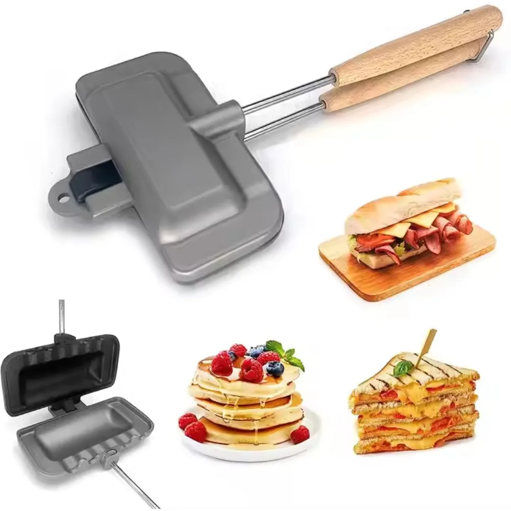 Double-Sided Sandwich Pan Non- - огляд і ціна Breakfast Sandwich Maker
