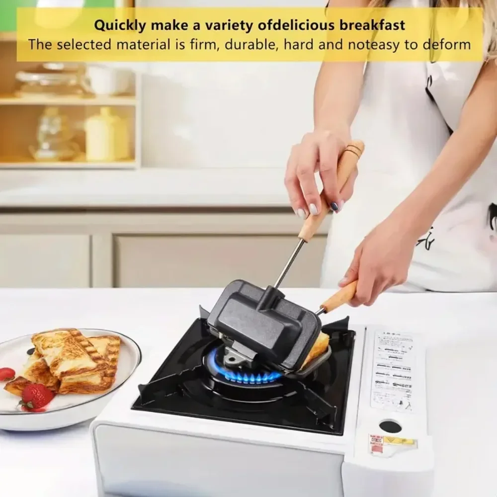 Double-Sided Sandwich Pan Non- - огляд і ціна Breakfast Sandwich Maker