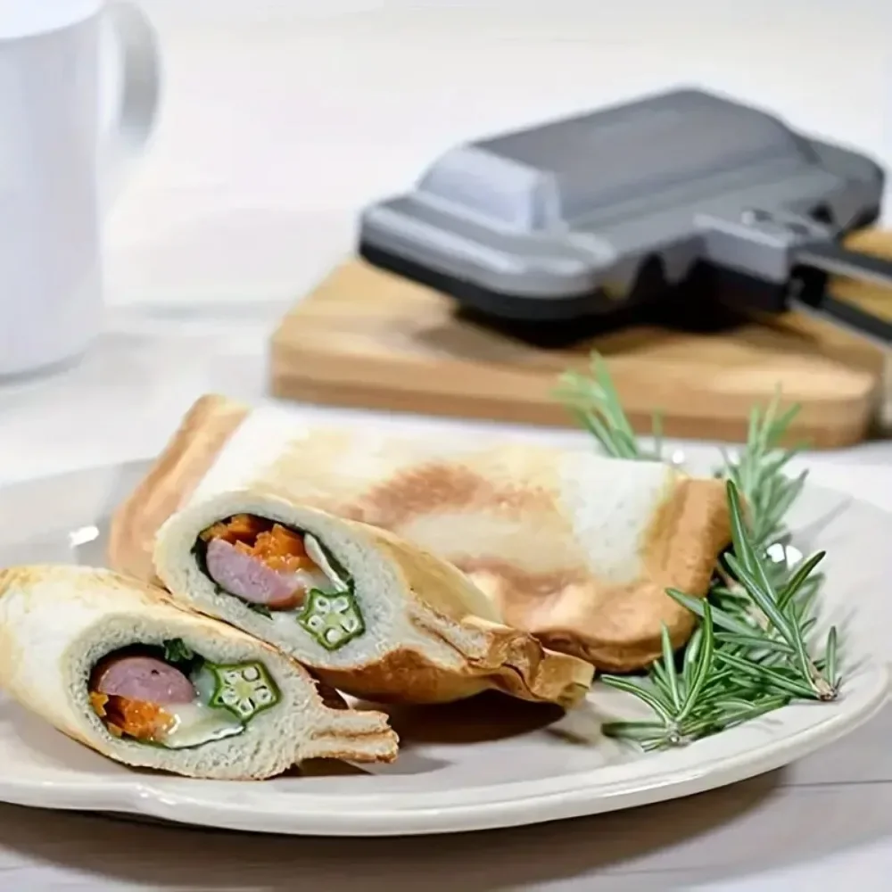 Double-Sided Sandwich Pan Non- - огляд і ціна Breakfast Sandwich Maker