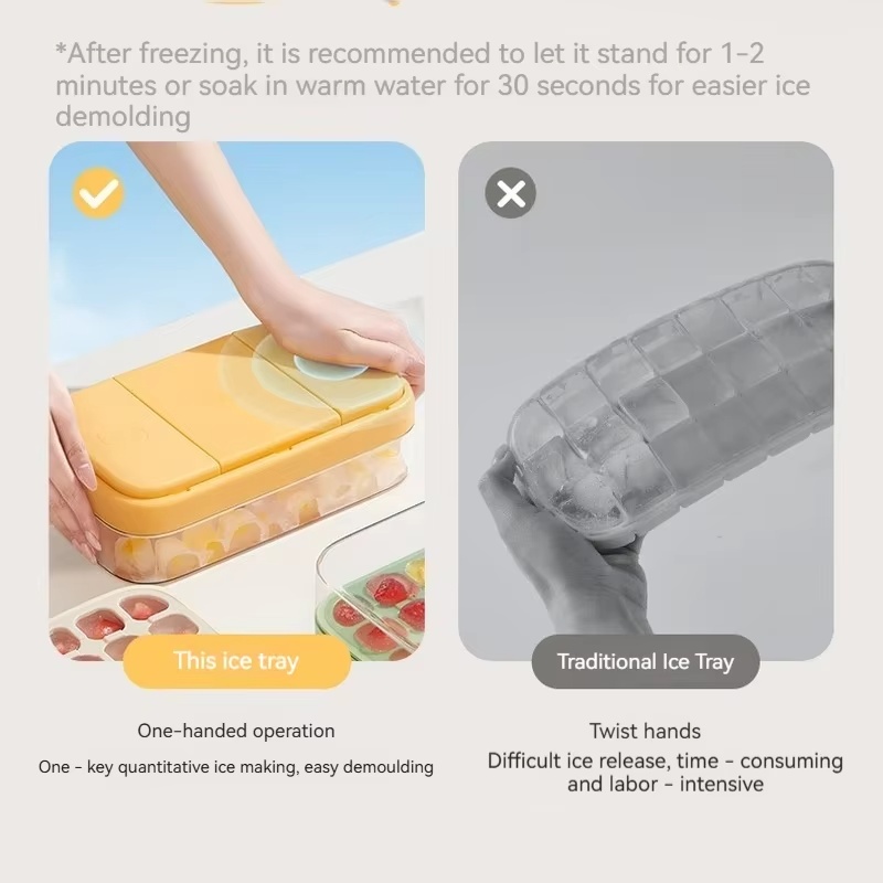 Cartoon Ice Cube Mold Tray Pre - огляд і ціна Kitchen Gadgets In China