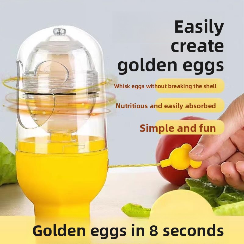Gold Egg Yolk Whisking Manual  - огляд і ціна Kitchen Gadgets In China