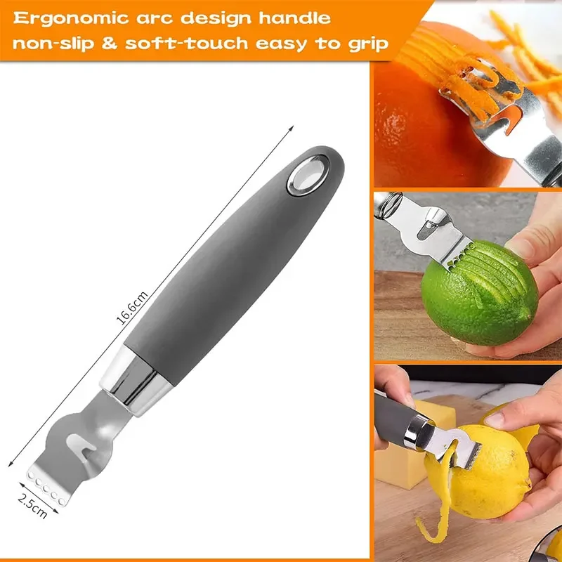 Lemon Citrus Zester Tool Chees - огляд і ціна Kitchen Gadgets Hacks