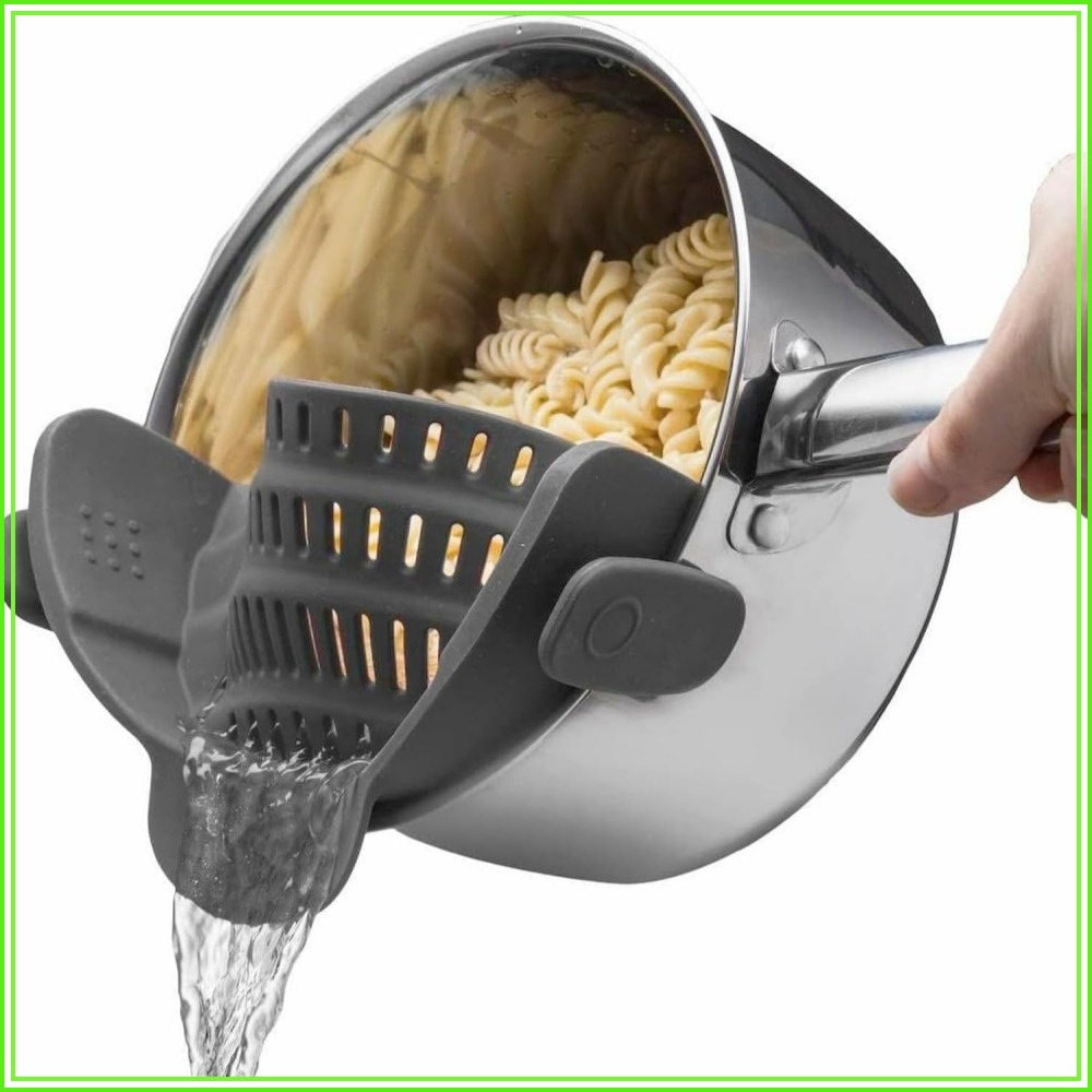 Clip-On Silicone Pasta Straine - огляд і ціна Kitchen Gadgets Images