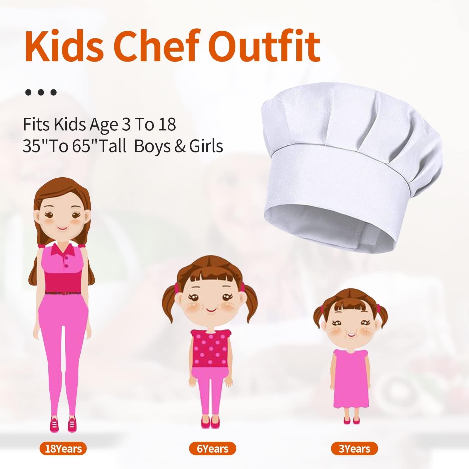 4PCS White Party Cap Hat Costu - огляд і ціна Kitchen Gadgets China