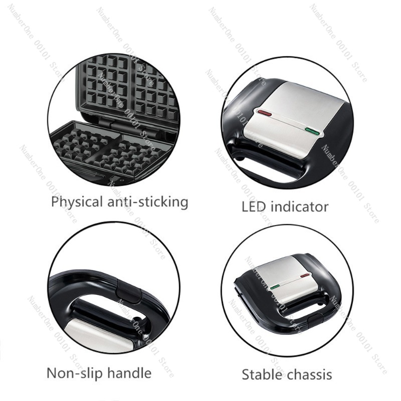 110v 8-in-1 sandwich, donut, w - огляд і ціна Breakfast Sandwich Maker